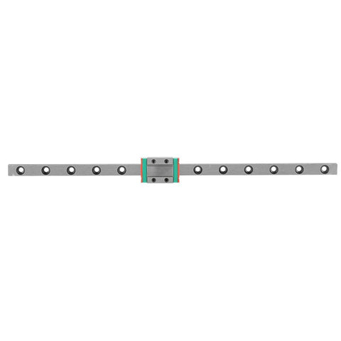 Miniature Linear Rail Guide LML9B with 9mm Wide Slide Block and Ball Retainer Lubrication System for industrial equipment.