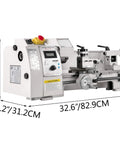 8 X 14 Inch Mini Metal Lathe With Variable Speed 2250 RPM 600W Motor for Precision Turning and Milling, ideal for hobbyists