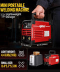 205 Amp Mini Stick Welder 110V With Lift TIG Inverter Arc Welder for DIYers, compact size, lightweight design, ideal for small tasks