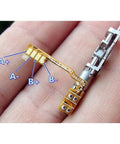 Close-up of Mini Micro 4mm 5V 2-Phase 4-Wire Precision Planetary Gearbox Gear Stepper Motor Screw Metal Slider Nut on hand