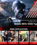 Ultra Portable Mini Stick Welder Wrdlosy Weighs 4.4 Lbs IGBT Inverter Welding in various applications with 1/16 to 1/8 inch rods