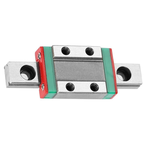 Miniature Linear Guide Rail 9mm Wide With Slide Block Ball Retainer And Lubrication System for automatic equipment shown in close-up