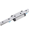 Miniature Linear Rail Guide 100mm Long, 9mm Wide With Ball Retainer And Built In Lubrication System, Rock Solid Pro Grade
