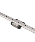 Miniature Linear Rail Guide 12mm Wide With Four Point Contact For Precision Movement, Ball Retainer And Lubrication System shown