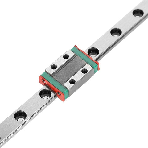 Miniature Linear Rail Guide LML9B with 9mm wide slide block and ball retainer lubrication system for precision equipment