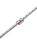 Miniature Linear Rail Guide LML9B with 9mm wide slide block and ball retainer lubrication system for precise industrial use.