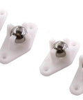 4-Pack Miniature Roller Ball Caster Leg Base Feet - Buy Bearings online - Fast US Shipping