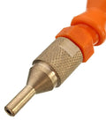 Close-up of Mist Coolant Lubrication Spray System nozzle for metal cutting, engraving, machining on CNC lathe and drill machines by OriGlam.
