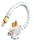 Mist Coolant Lubrication Spray System For CNC Lathe Milling Drill Engraving Machines, 8mm Pipe Cooling Sprayer With Magnet2 Pipe shown