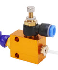 Close-up of 2 Pack Mist Coolant Spray System For 8mm Air Pipe CNC Lathe Milling Drill Machines, cooling lubrication accessory