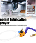 2 Pack Mist Coolant Spray System For 8mm Air Pipe CNC Lathe Milling Drill Machines, Cooling Lubrication Accessory, CNC view