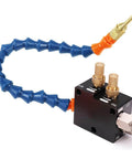 Mist Coolant Lubrication Spray System For CNC Machines And Metal Cutting With 360 Degree Adjustable Nozzle