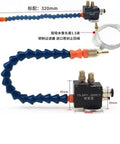 Mist Coolant Lubrication Spray System for Lathe Milling Drill and Engraving Machines, 8mm Pipe Cooling, Easy Fittings, One Color Finish