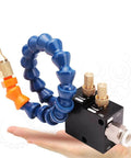 Mist Coolant Lubrication Spray System For CNC Machines And Metal Cutting With 360 Degree Adjustable Nozzle Durable POM Plastic