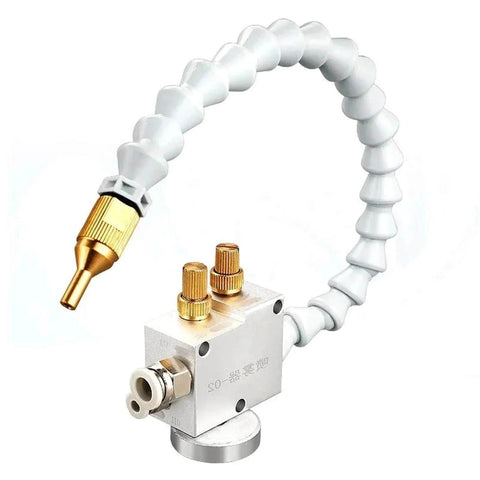 Mist Coolant Lubrication Spray System For CNC Lathe Milling Drill Engraving Machines For 8mm Pipe Cooling With Magnet High Precision Sprayer Tool