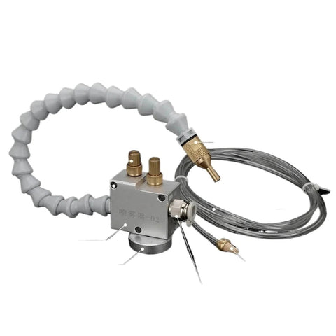 Mist Coolant Lubrication Spray System For CNC Lathe Milling Drill Engraving Machines With 8mm Pipe Cooling Valve Fittings