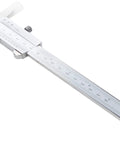 Mitutoyo 530-101 Metric Vernier Caliper, made from precision stainless steel, measuring caliper for OD, ID, depth, and step measurements.