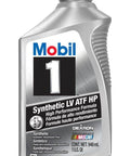 Mobil 1 bottle Full Synthetic LV Automatic Transmission Fluid HP Six Pack Of One Quart Bottles To Help Extend Transmission Life