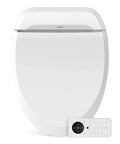 Front view of USPA Pro Modern Bidet Seat with Heated Seat and Dryer, Warm Water Wash, Remote Control, Elongated Bowl, Adjustable Temperature