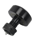 529.999.0006 MRS-32 Moffett mast guide bearing roller bolt in roller, black, close-up view