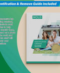 Mold Test Kit Guidebook for Identification and Removal with family image on cover