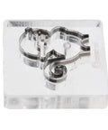 Monkey Pattern Alloy Steel Leather Cutting Die And Punching Mold For DIY Crafts on transparent base