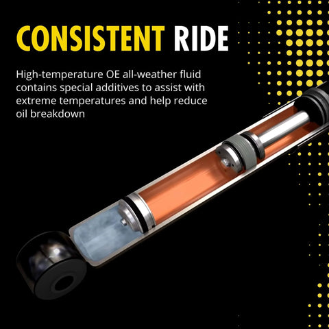 Cutaway view of OESpectrum 39111 Suspension Shock Absorber for Ford Escape 2013 to 2019 and Lincoln MKC 2015 to 2019