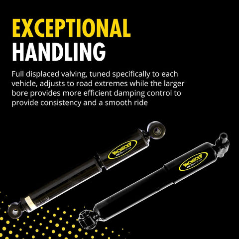 OE Spectrum 37290 Suspension Shock Absorber Fits Dodge Grand Caravan 2008 Through 2020 and Compatible With Ram CV 2012 2015 Chrysler Town And Country 2008 2016 Volkswagen Routan 2009 2014 showing twin shock absorbers with exceptional handling features.