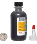 Heavy Duty Molybdenum Disulfide Powder MoS2 One And A Half Micron 99 Percent Pure Reagent Grade In A 2 Ounce Bottle with cap and coin for scale