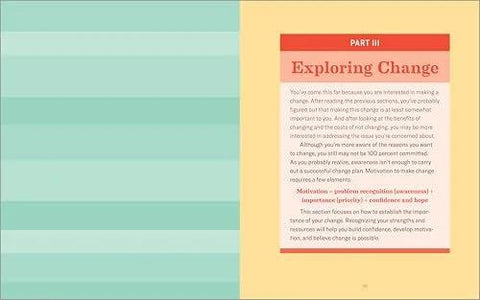 Open page of Motivational Interviewing Workbook With Practical Exercises To Decide What You Want And How To Get There For Real Life Change.
