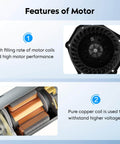 Heater Blower Motor Fan Assembly For Chevy C K 1500 2500 3500 Suburban Tahoe Blazer GMC Yukon XL Cadillac Escalade 1997 1998 1999 2000 Replacement 700100 with motor coil features