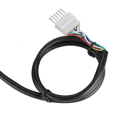AC Motor Speed Controller Adjustable Stepless Regulator Switch With LED Display Knob 220V 15W To 400W Black wire connection