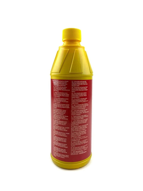 High temperature red Scottoil for Micro X System Three Point Zero Plus Electronic Automatic Motorcycle Chain Lubrication System with Bluetooth app control.