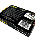 Packaging of Micro System Automatic Motorcycle Chain Lubrication Kit With Scorpion Dual Injector, side view
