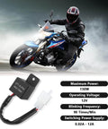 LED Flasher Relay For Motorcycle Turn Signals 12V Two Wire Two Pin Electronic Blinker with specifications and motorcycle