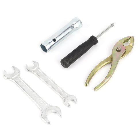 Compact Motorcycle Tool Kit With Socket Wrench Set, Screwdrivers And Pliers, Lightweight All In One Hand Tool Set For Maintenance And Repairs