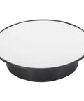 Motorized Rotating Display Stand With 8 Inch Mirror Surface Load Capacity 6.6 Lbs Electric Turntable 360 Degree Rotating Base