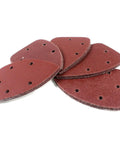Mouse Detail Sandpaper Set 50 Sheets 5 Grits 40 80 120 180 240 Hook and Loop, showing layered sheets for precision sanding.