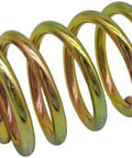 Two Pack Replacement Mower Compression Seat Springs 283516 for John Deere shown in coiled metal form