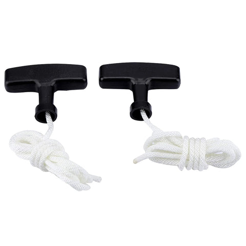 Replacement Pull Cord Rope Kit 1.5m with two handles for most lawn mowers and trimmers, durable strong start rope shown.
