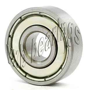 MR105-ZZ Radial Ball Bearing Double Shielded Bore Dia. 5mm OD 10mm Width 4mm - VXB Ball Bearings