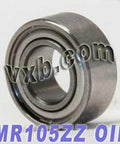 MR105ZZ Bearing 5x10x4 Shielded Oil Miniature - VXB Ball Bearings