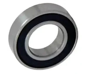 MR6707-2RS Bearing 35x44x5mm - Sealed Ball Bearing, side view showing rubber seals and chrome finish