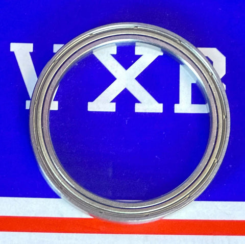 6707ZZ Metric Low Profile Ball Bearing 35x44x5mm close-up view showing chrome steel design.