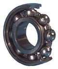 Experience reliable performance with the MRC 204S17 3 single row ball bearing, engineered for precision, showing its metal construction.