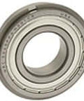 209SFFG MRC Single Row Ball Bearing 6200 Double Shielded With Snap Ring, industrial use, metal, front view
