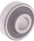 Side view of MRC 8038 Angular Contact Ball Bearings Heavy Duty Workhorse Pro Grade Caged Radial Load Bearings For Industrial Machinery.