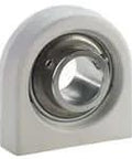 MRC Marathon Series Tapped Base Pillow Block Bearing With Corrosion Resistant Housing Ball Bearing And Setscrew Locking Collar