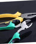 Multi Functional Household Pliers Vise Wire Cutter With Comfortable Grips, Durable Chromium Nickel Steel, Oblique Cutter Jaws