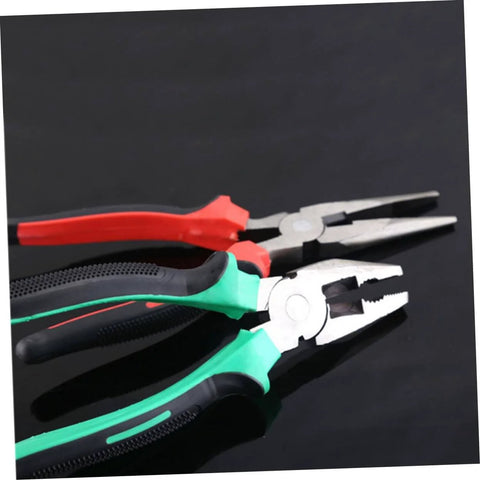 Multi Functional Household Pliers Vise Wire Cutter With Comfortable Grips, Durable Chromium Nickel Steel, Oblique Cutter Jaws